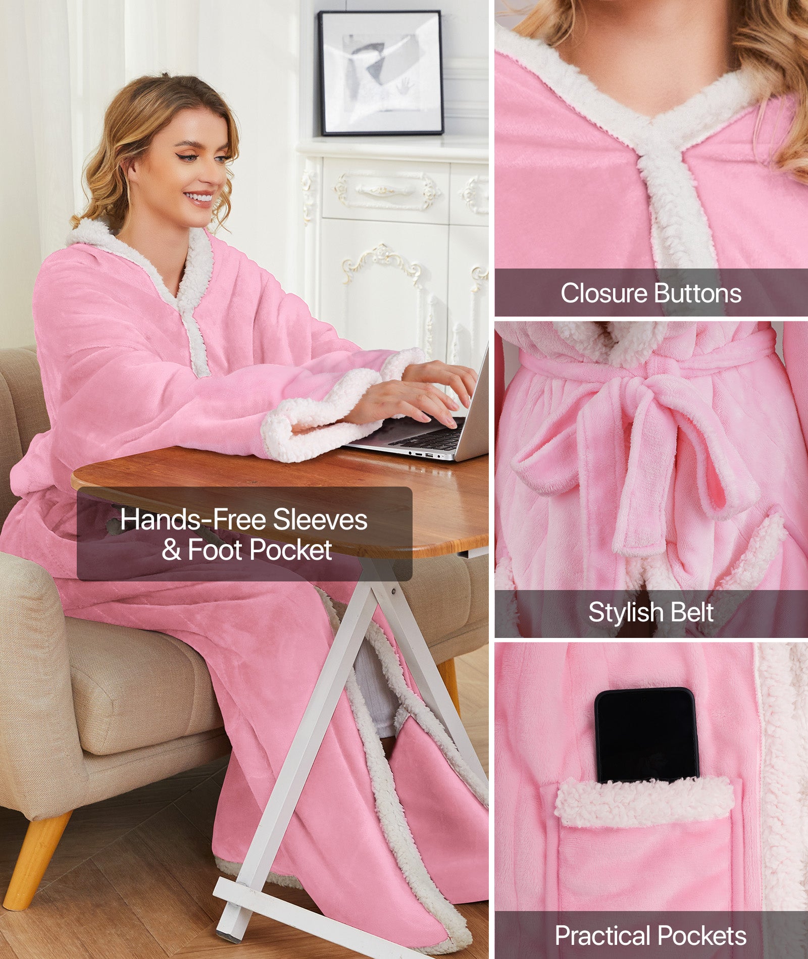 Heating clothes  (pink)